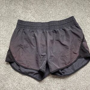 Black athletic shorts